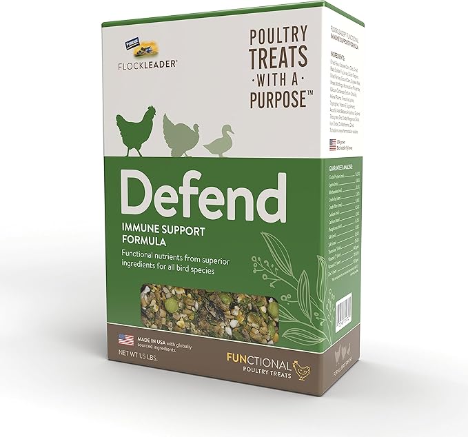 Defend, Functional Poultry Treats for Immune Support, 1.5 lb