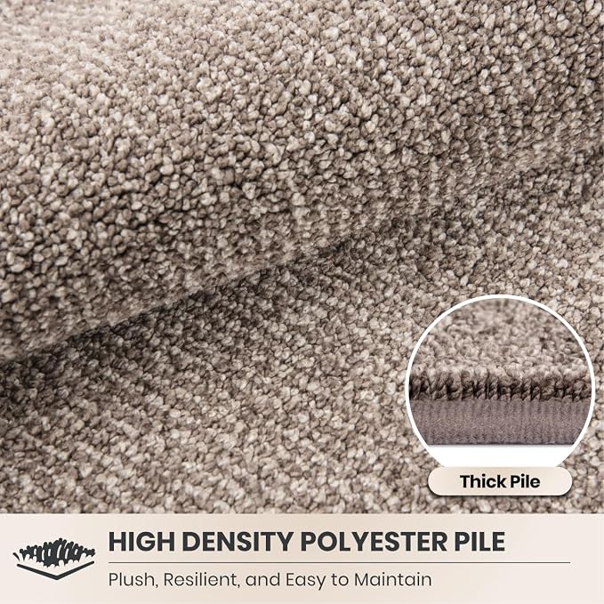 PURRUGS Dirt Trapping Door Mat 32" x 47", Non-Slip Machine Washable Entry Rug