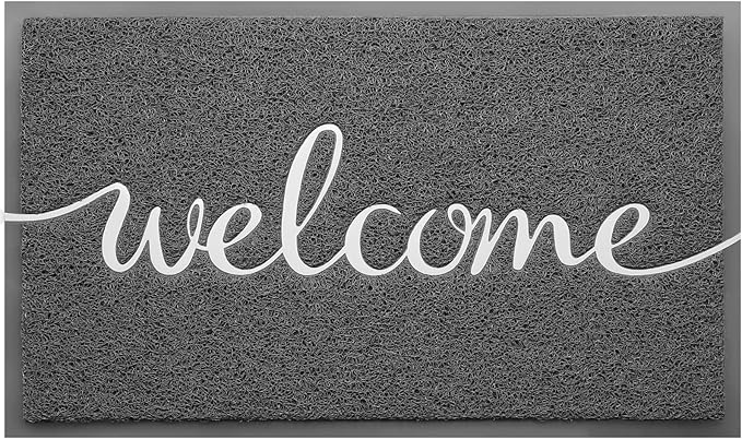 CozyBounty Door Mat Welcome Mats Outdoor Indoor Non-Slip Doormat