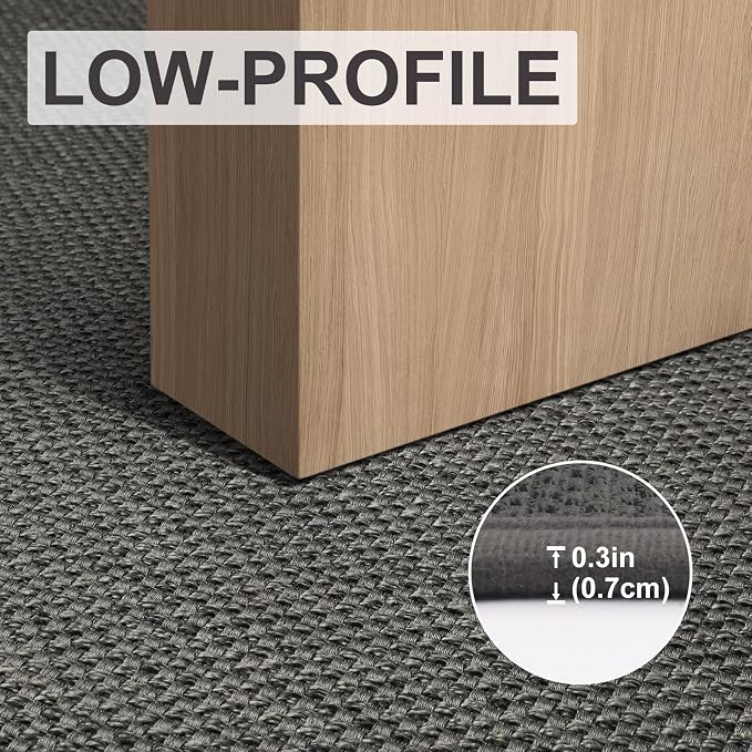 LEKEEPGO Door Mat 24"x36", Non Slip Door Mat Indoor Entrance, Rubber Backing