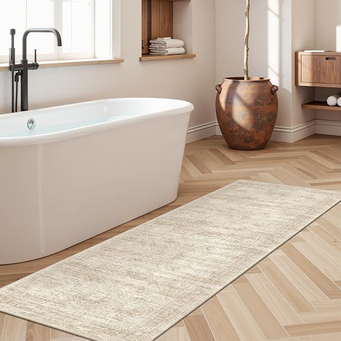 Soalmost Runner Rug 2'x6' Washable Non-Slip Runner Rugs