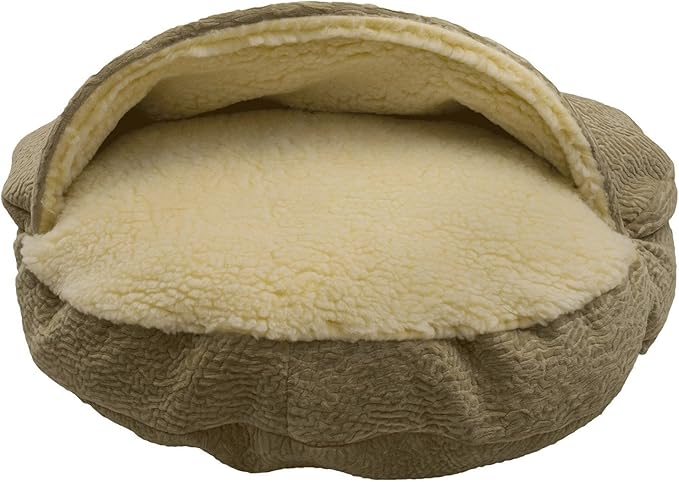 Snoozer Luxury Orthopedic Cozy Cave Pet Bed, Showdog Collection, Small - Palmer Dove