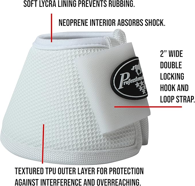 Professional's Choice All-Purpose Bell Boots for Horses | Sold in Pairs