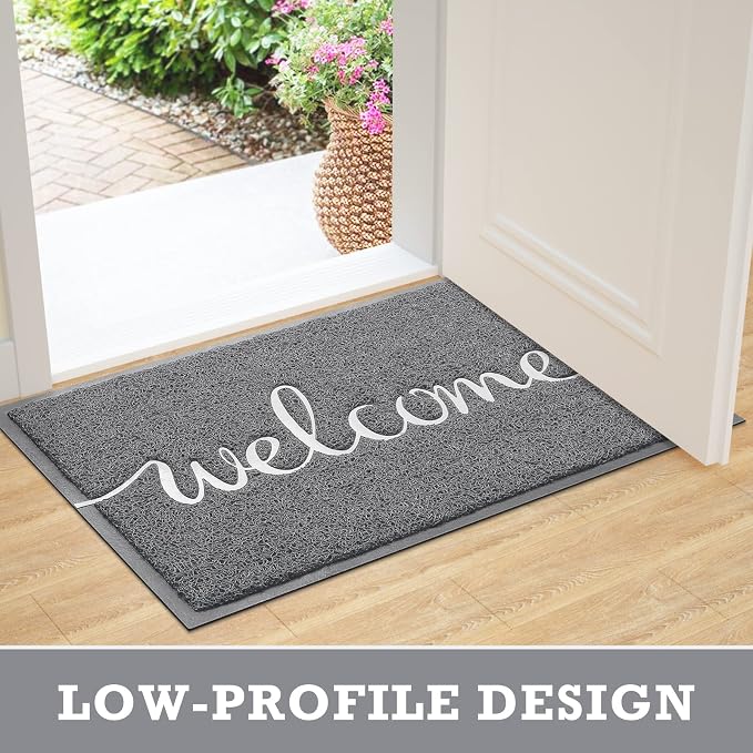 CozyBounty Door Mat Welcome Mats Outdoor Indoor Non-Slip Doormat