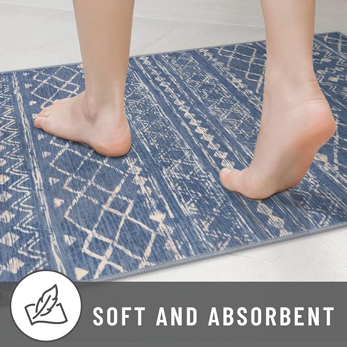 KUTA 2x6 Non-Slip Washable Runners