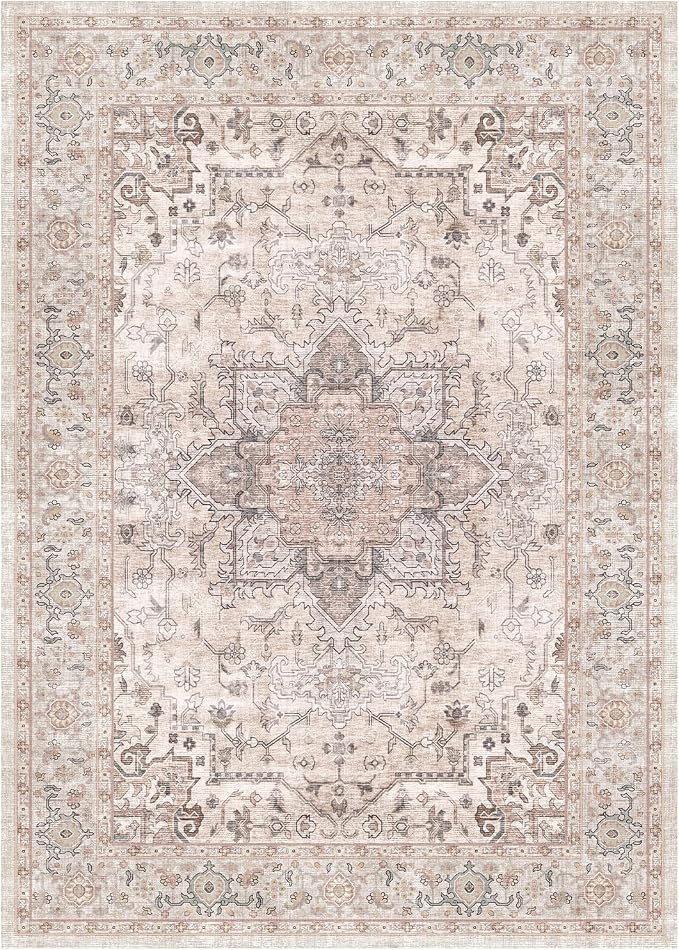Lofus 3x5 Area Rugs for Living Room, Washable Area Rug, Rugs for Bedroom