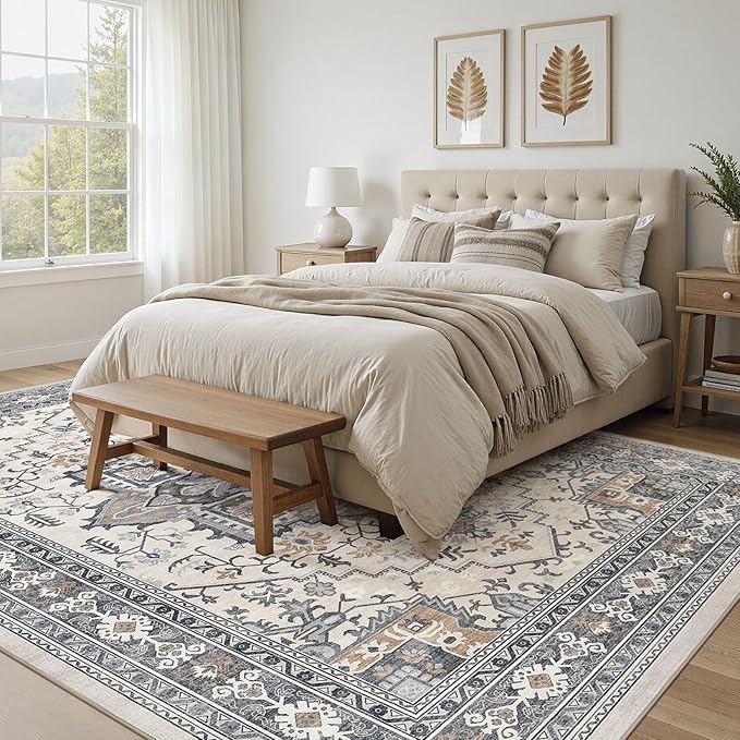 UERMEI 6x9 Area Rug Living Room Rugs