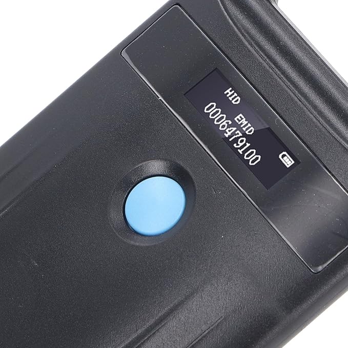 Animal ID Reader Pet Microchip Scanner Tag Reader with OLED Display USB Rechargeable 134.2KHz for Dogs Cats Pigs Animal Management