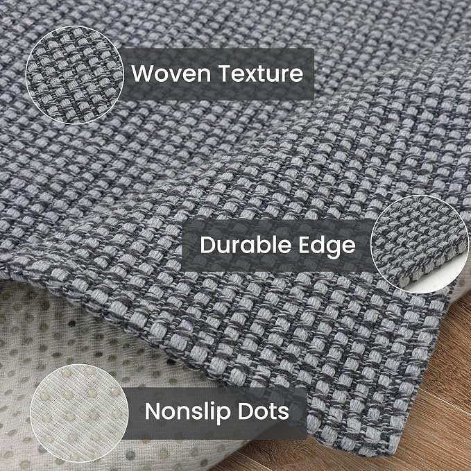 IOHOUZE Washable Runner Rug 2x7 Non Slip Runners