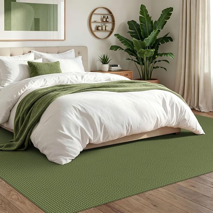 IOHOUZE Washable Area Rug 6x9 Non Slip Rubber Backed Rugs