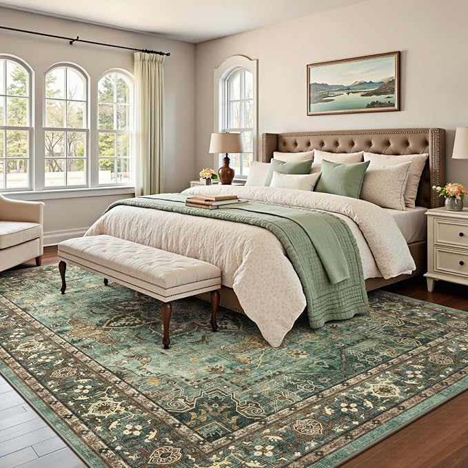 Lofus 5x7 Area Rugs for Living Room, Washable Area Rug, Rugs for Bedroom