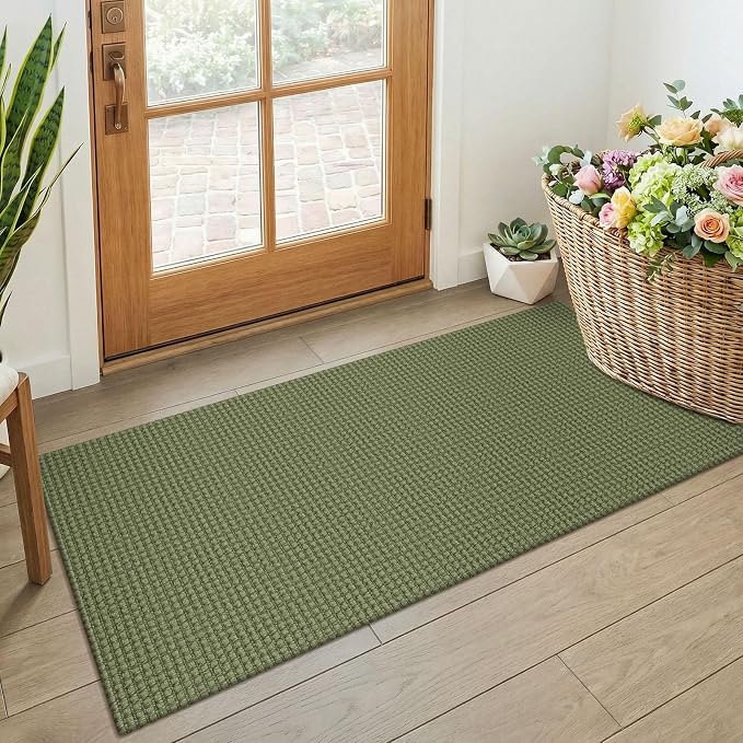 KOZYFLY 2x4 Entry Runner Rug, Small Washable Runners