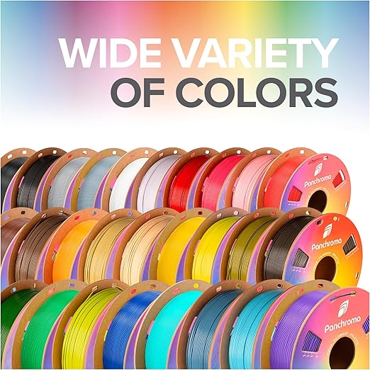 Panchroma PLA Polymaker Teal 3D Printer Filament, 1.75mm, 1kg Spool, Easy to Print, High Speed Printing, Tangle Free, AMS Compatible, Perfect for Toys, Decor, Miniatures, Models & Cosplay