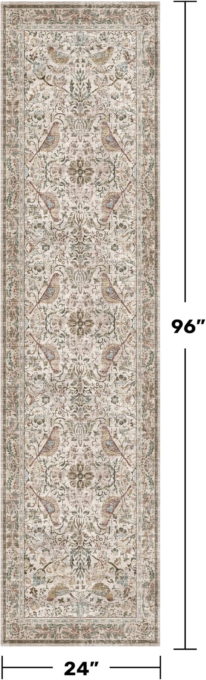 Vintage 2x8 Entryway Indoor Runner