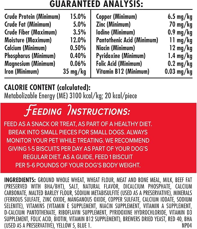 Milk-Bone Limited Edition Holiday Dog Treats, Small Biscuits, 24 Ounce Reusable Tin (Pack of 2)