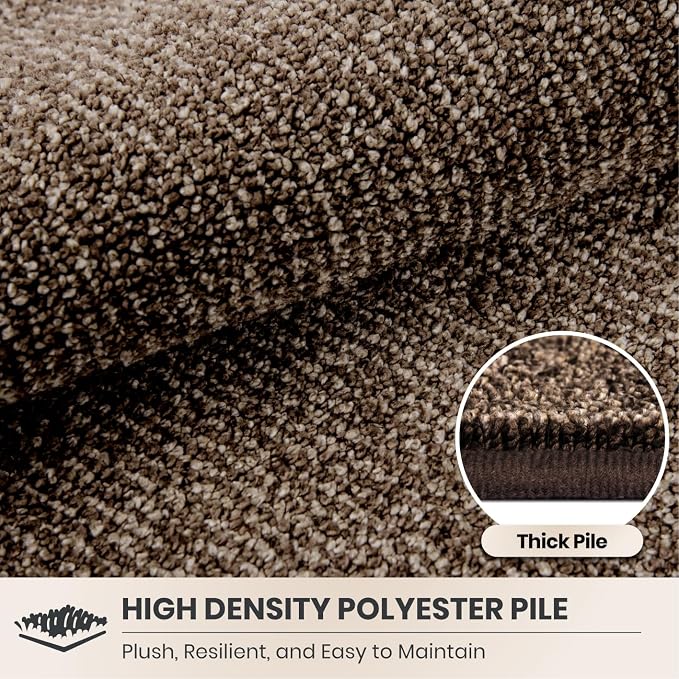 PURRUGS Dirt Trapping Door Mat 34" x 59", Non-Slip Machine Washable Entry Rug