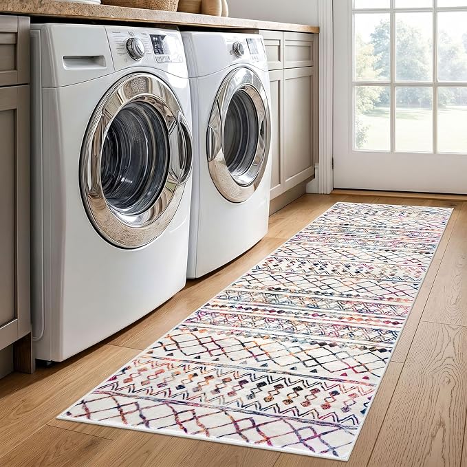 KUTA 2x6 Non-Slip Washable Runners