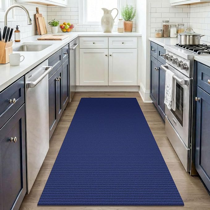 KOZYFLY Washable 3x4 Entry Area Rug, Braided Throw Rugs