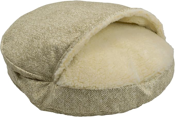 Snoozer Luxury Orthopedic Cozy Cave Pet Bed, Showdog Collection, Small - Palmer Dove