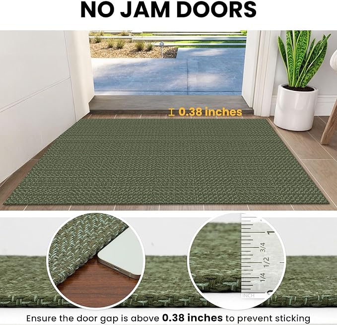 IOHOUZE Washable Runner Rug 2x6 Non Slip Runners