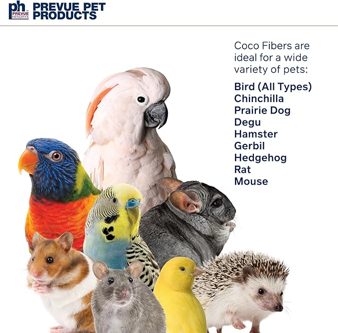 Prevue Pet Products Small Animal Coco Bed Fibers - 2.5 lbs