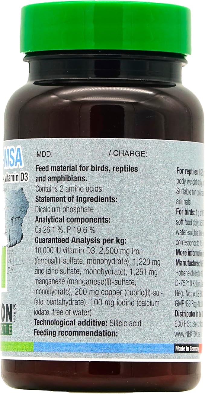 Nekton MSA High-Grade Mineral Supplement for Pets 80gm