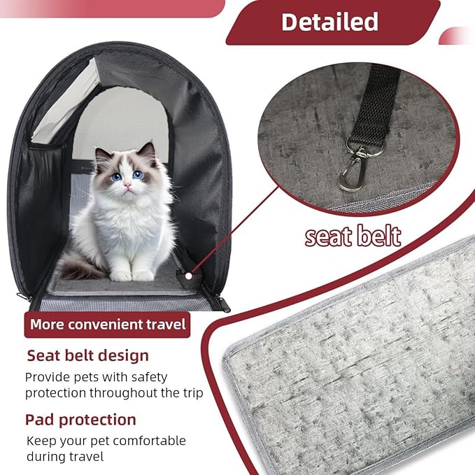 Colorful Bull Dogs Pet Carrier Soft Sided Carrier for Small Medium Cats Dogs