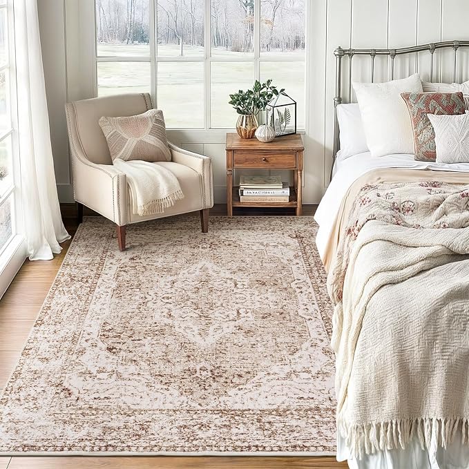 Lofus 5x7 Area Rugs for Living Room, Washable Area Rug, Rugs for Bedroom