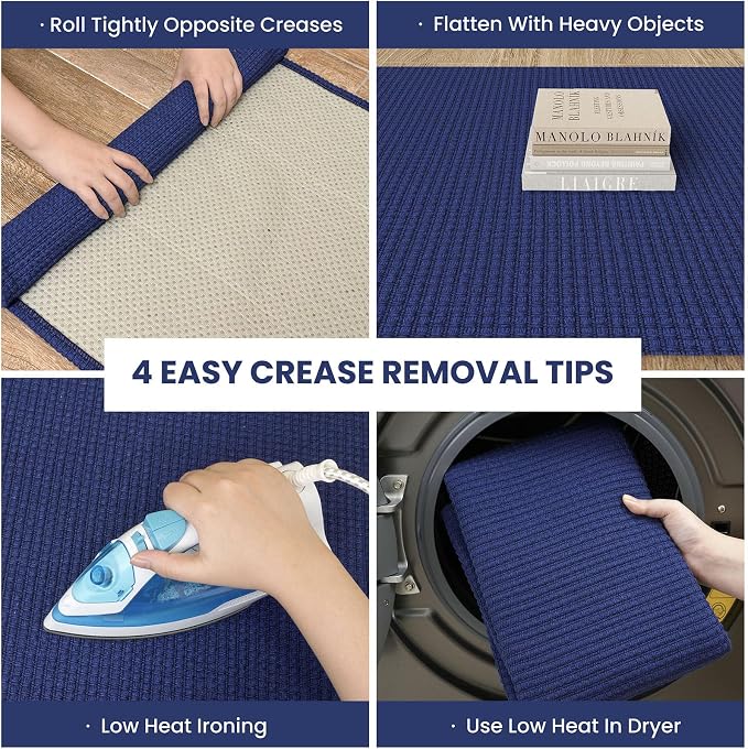 IOHOUZE Washable Area Rug 5x7 Non Slip Rugs