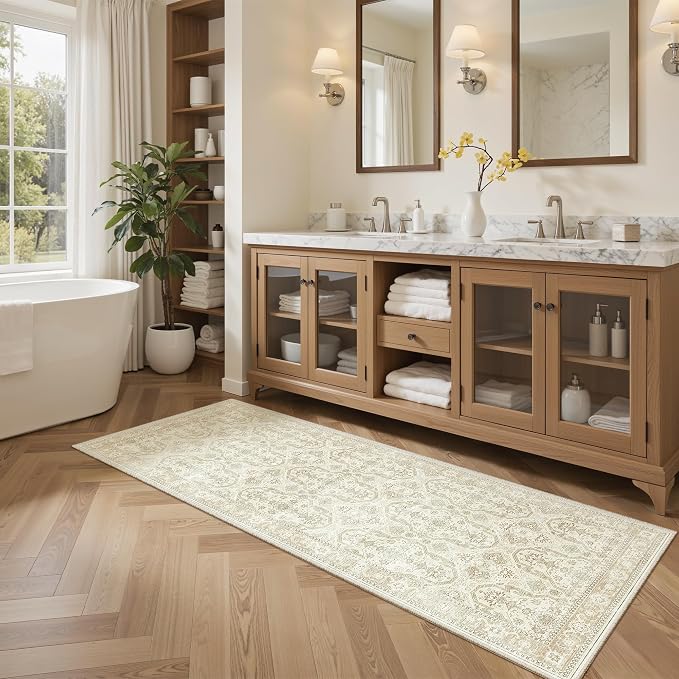 Soalmost Runner Rug 2x5 Washable Non-Slip Kitchen Runner Rugs