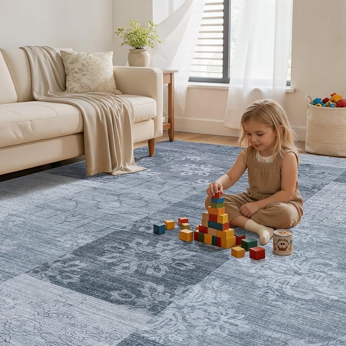 UERMEI 8x10 Area Rug for Living Room
