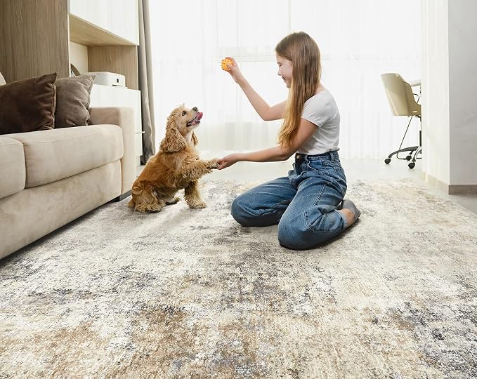 UERMEI 8x10 Area Rug Living Room Rugs