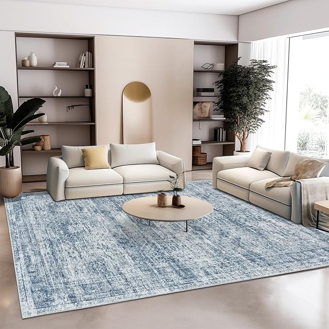 Soalmost Washable Area Rug 8x10, Large Soft Rugs