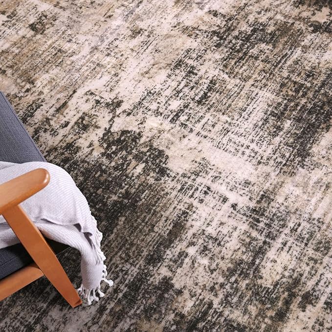 IOHOUZE Abstract Runner Rug 3x16 Ft Washable Runners