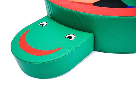 Children's Factory Turtle Hollow Play Yard, Soft Toddler Indoor Playground for Daycare, Preschool, 59" x 44" x 9.5"