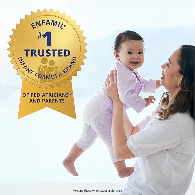 Enfamil NeuroPro Gentlease Baby Formula, Infant Formula Nutrition, Brain and Immune Support with DHA, Proven to Reduce Fussiness, Crying, Gas and Spit-up in 24 Hours, Liquid Bottle, 2 Oz, 48 Total
