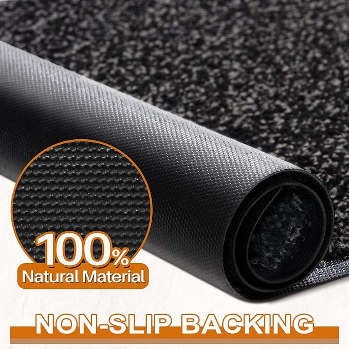 Mibao Front Door Mat Indoor Entrance, Welcome Mat