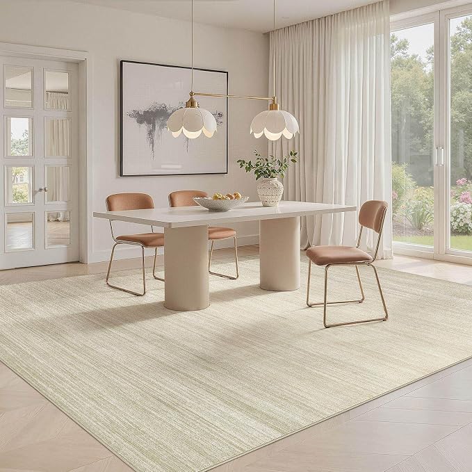 UERMEI 8x10 Washable Area Rug