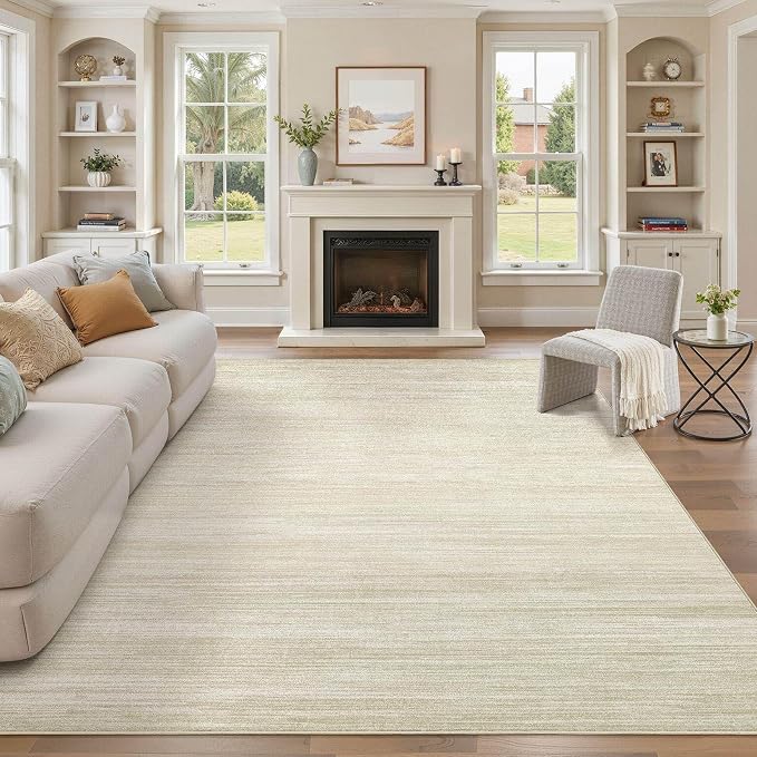 UERMEI 8x10 Washable Area Rug