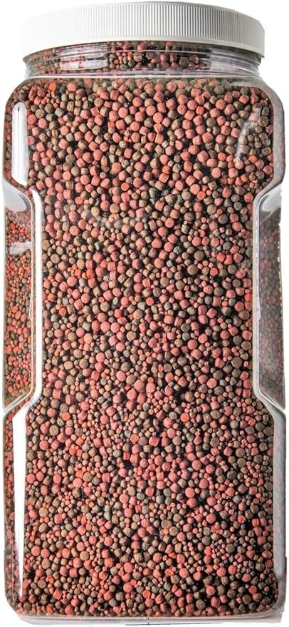 Aquatic Foods Inc. 12-Type Floating & Sinking Blackworm & Intense Coloring 1mm, 2mm, 3mm Pellets for Discus, Cichlids, All Tropicals, Koi and Pond Fish...10oz Small Jar