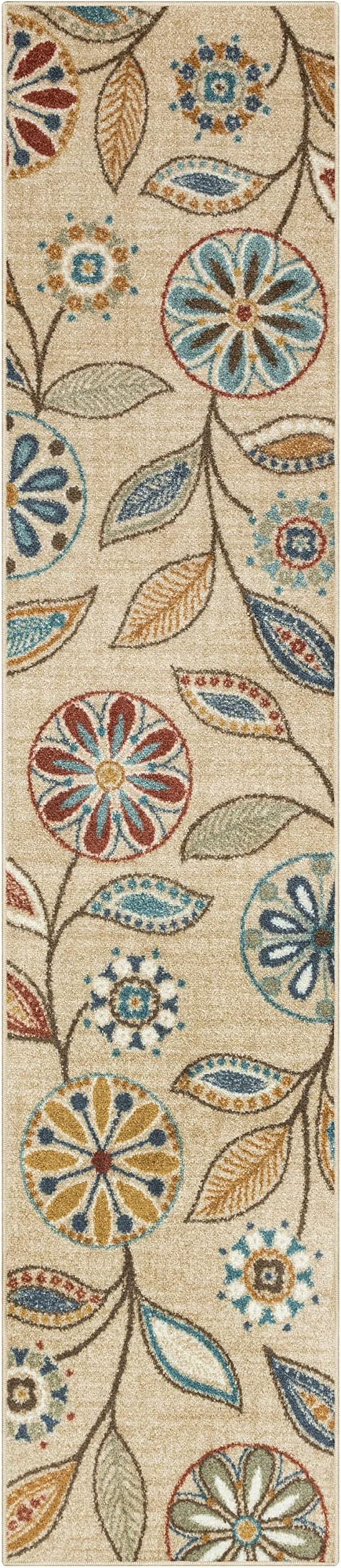 Maples Rugs Reggie Floral Runner Rug