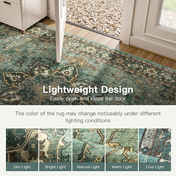 Lofus 5x7 Area Rugs for Living Room, Washable Area Rug, Rugs for Bedroom