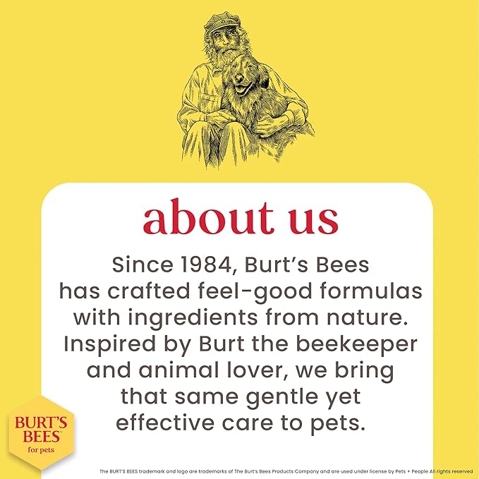 Burt's Bees for Pets Dog Paw and Nose Lotion with Rosemary and Olive Oil, Moisturizing Paw Balm for Dry Cracked Pads and Dog Nose Butter Moisturizer, Paw Lotion for Dogs Skin Care, 4 Fl Oz - 2 Pack