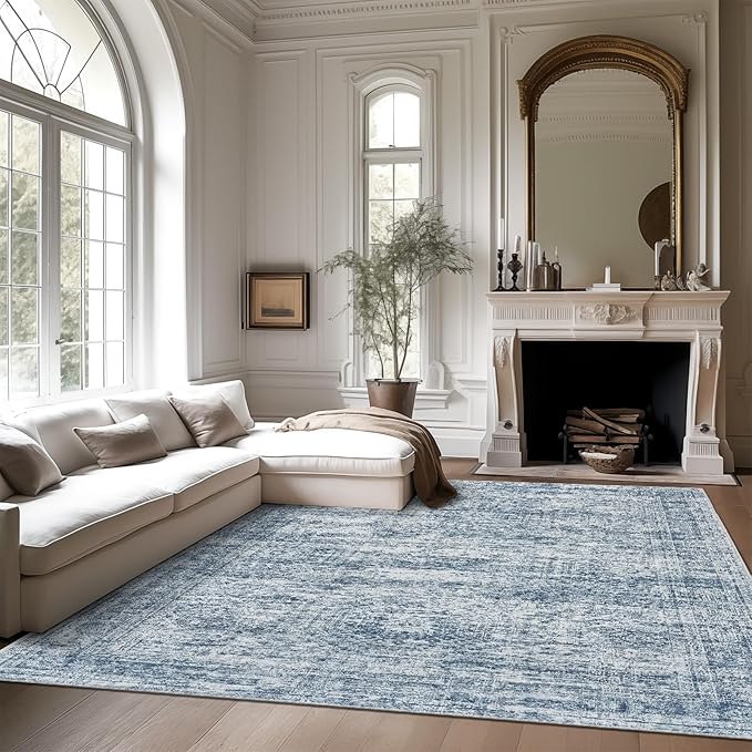 Soalmost Washable Area Rug 8x10, Large Soft Rugs