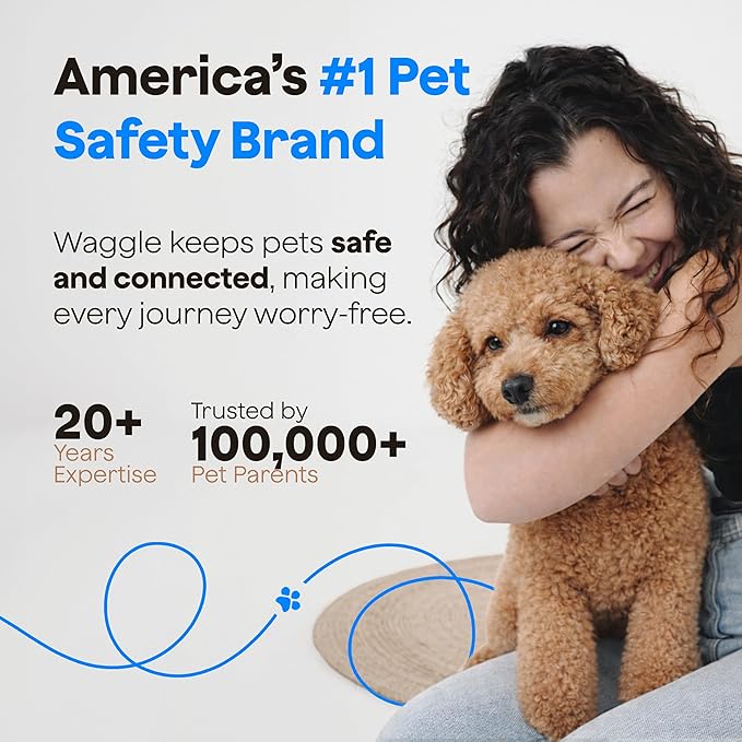 Waggle 4G Pet Temperature Monitor (Lite) - No WiFi Needed - Real Time App, SMS & Email Alerts - RV, Car & Home Safety Device - Power Outage Alerts - Subscription Required