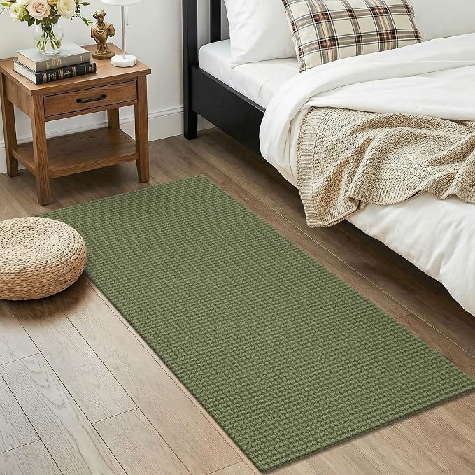 KOZYFLY 2x4 Entry Runner Rug, Small Washable Runners