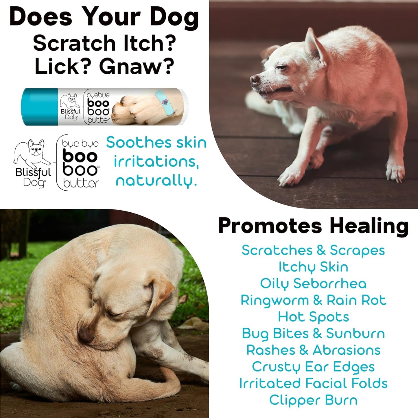 The Blissful Dog Labradoodle Boo Butter, 0.15 oz