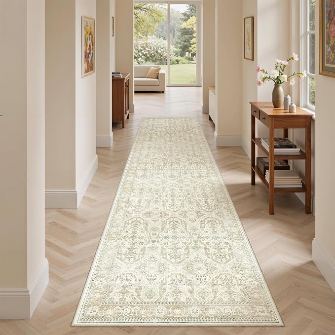 Soalmost Runner Rug 2x8 Washable Non-Slip Hallway Runner Rugs