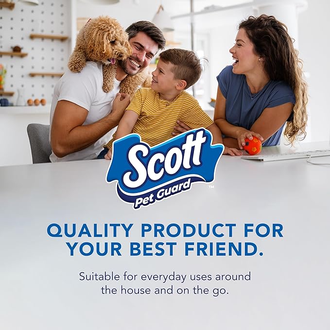 Scott Pet Guard Advanced Dog Pads - Large - 22" x 22" - 50 Pack of Pet Pads