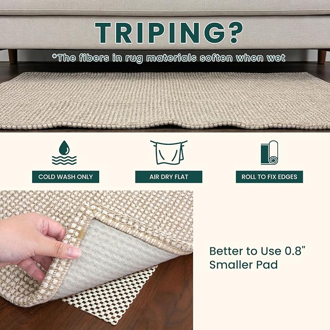 KOZYFLY Indoor Door Mat 2x3 ft Small Area Rugs Washable Front Door Mat Non Slip